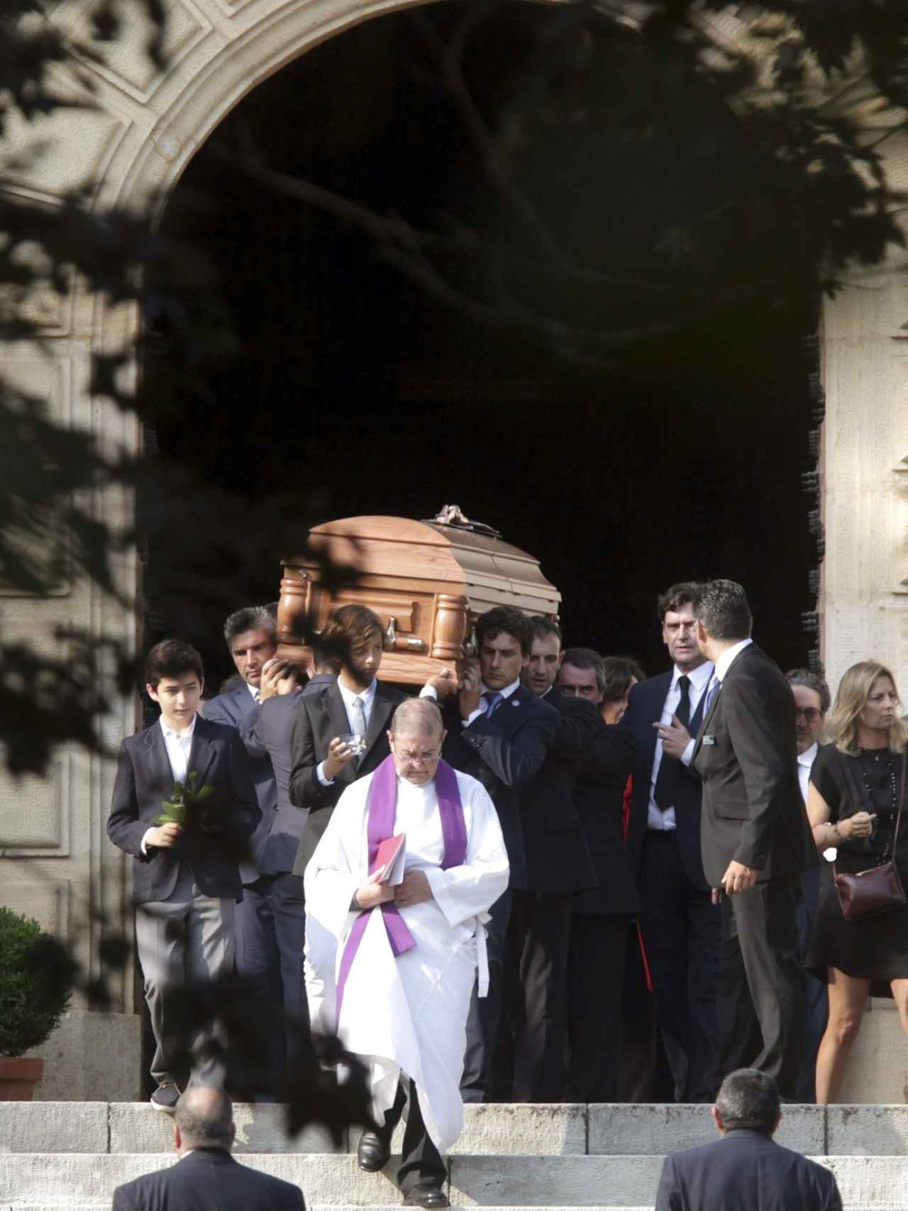El funeral multitudinario de Emilio Botín en Boadilla del Monte