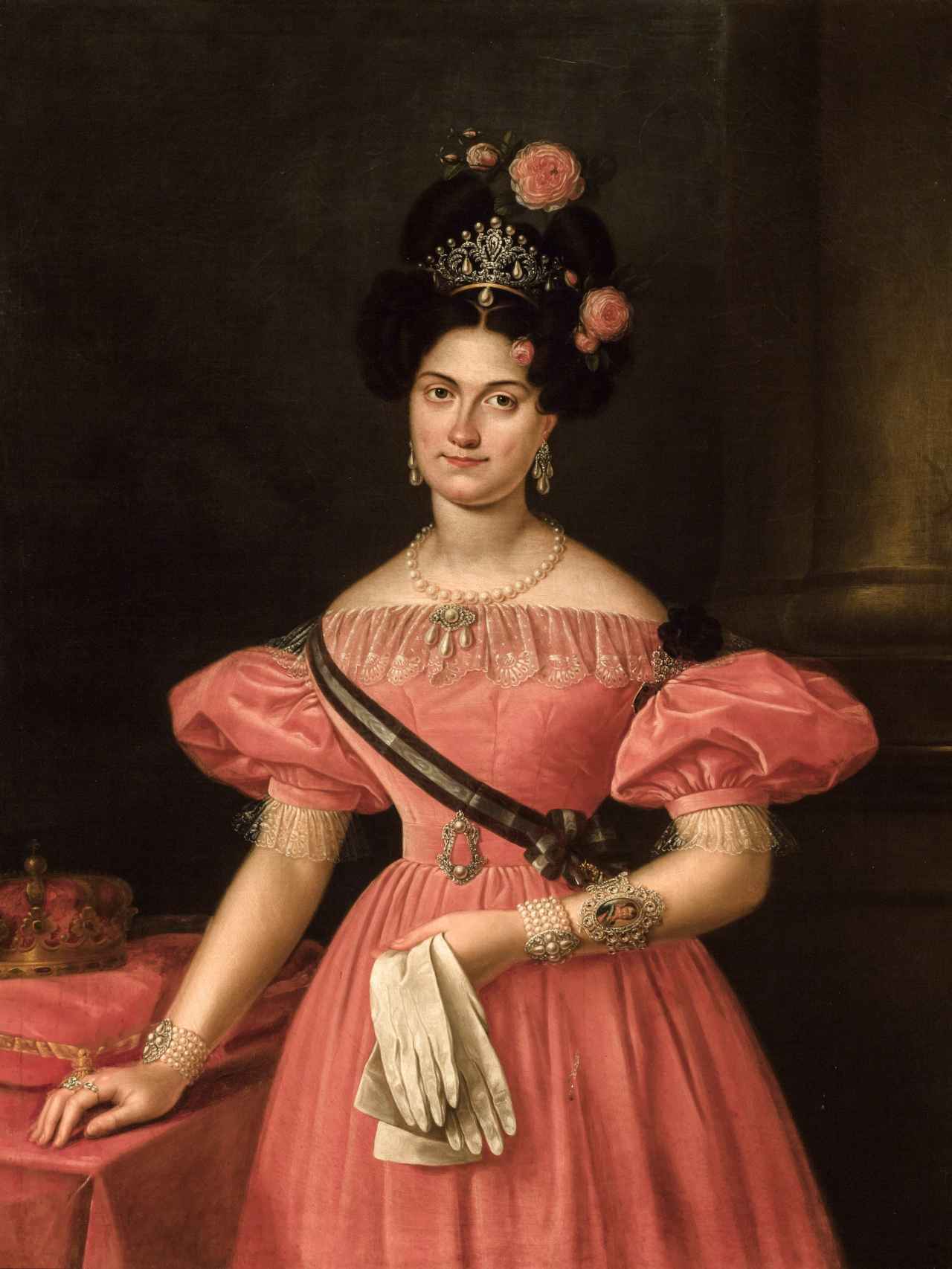 Maria Cristina de Borbón, antepasado común del rey y del actual ministro Méndez de Vigo.