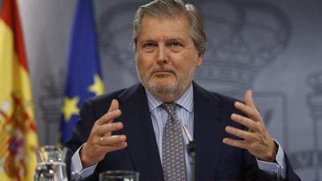 El ministro de Educación durante la rueda de prensa posterior al Consejo de Ministros