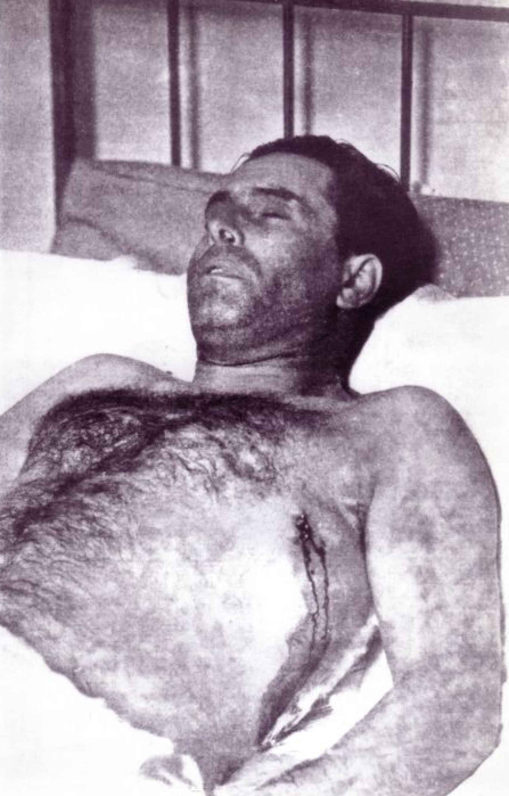 El cadáver de Durruti.