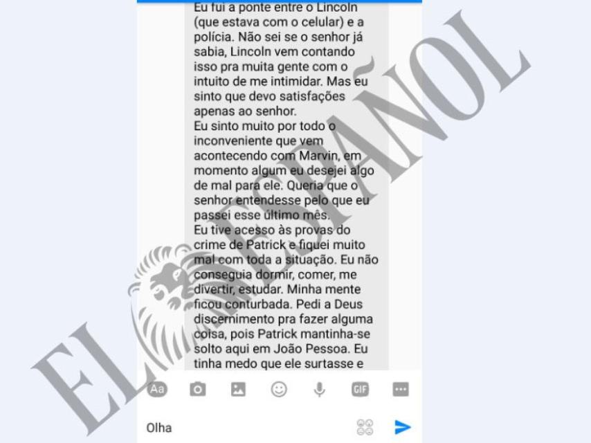 Fragmento de la conversación de la joven que delató al descuartizador de Pioz