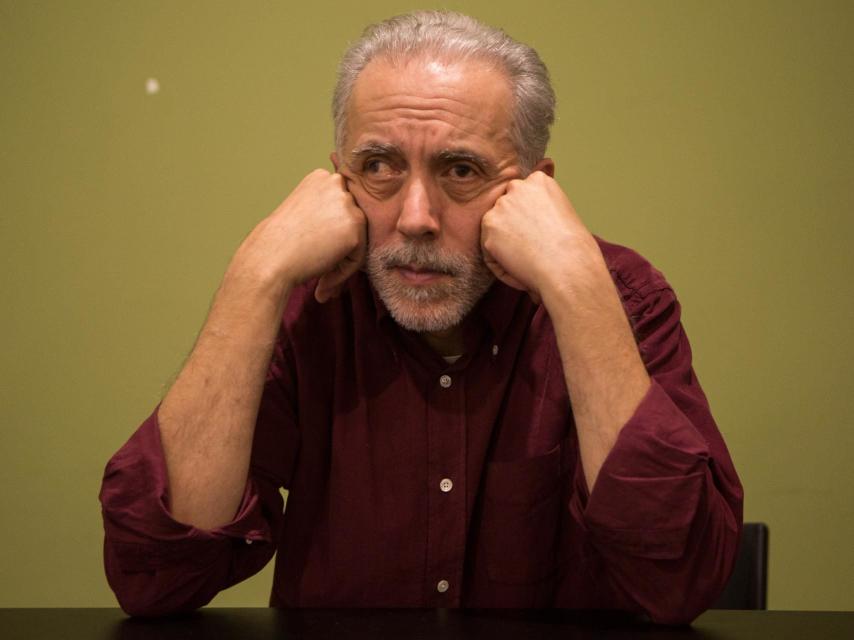 Fernando Trueba en la librería La buena vida.