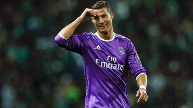 Ronaldo, en un partido reciente de Champions League.