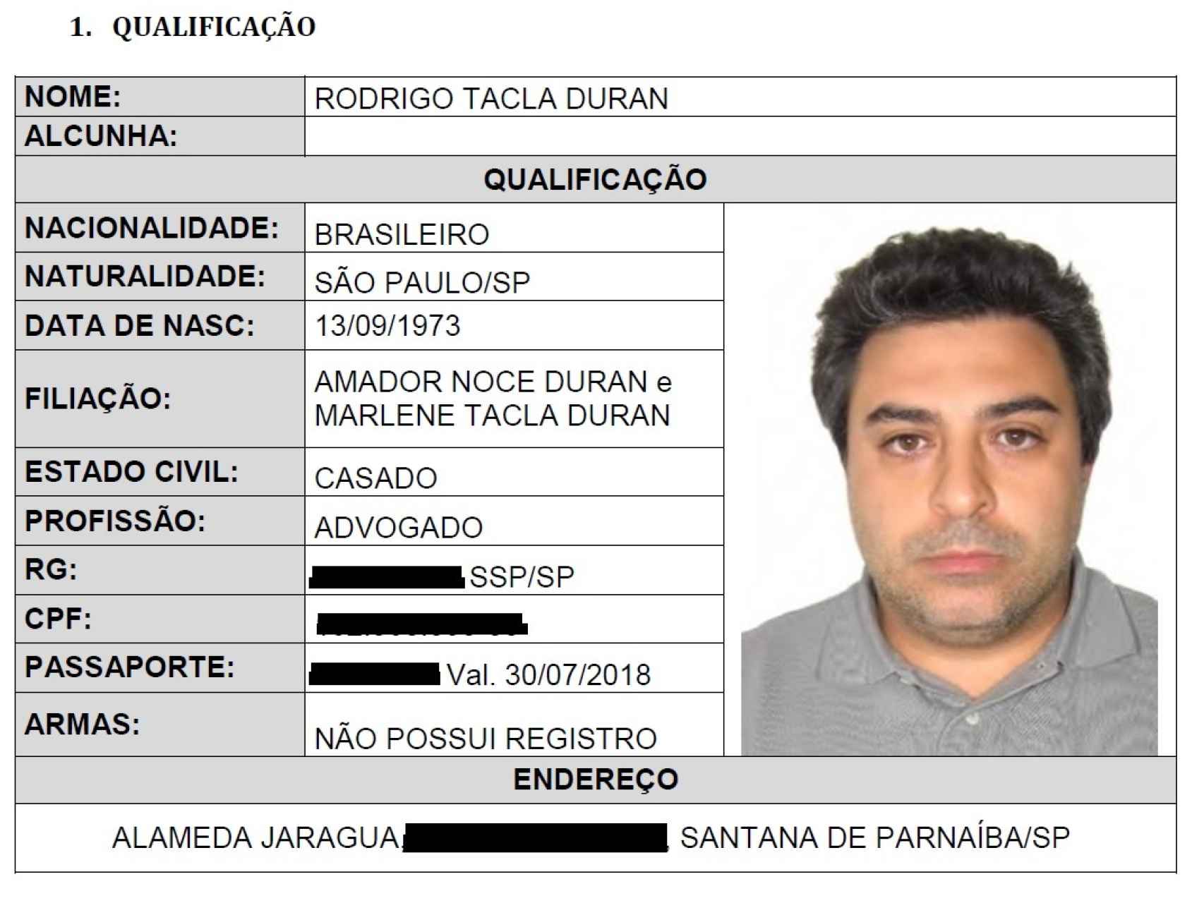 R. Tacla Durán, supuesto cerebro financiero de la trama Petrobras.