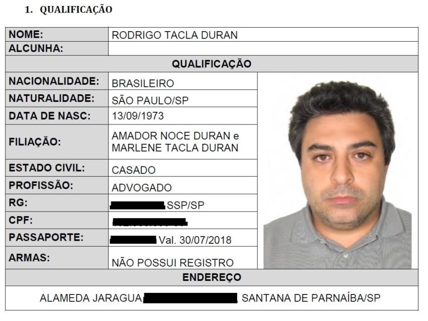 R. Tacla Durán, supuesto cerebro financiero de la trama Petrobras.