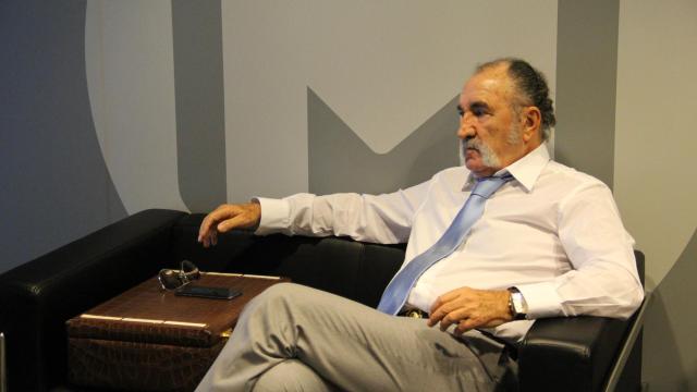 Ian Tiriac, en las oficinas de la Caja Mágica.