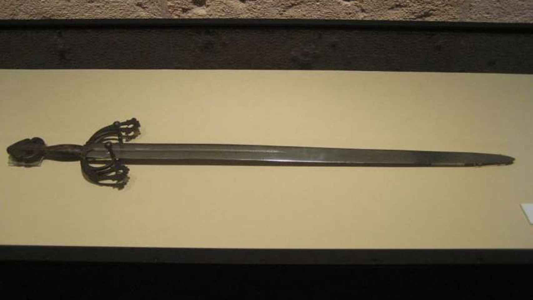 La espada Tizona en el Museo de Burgos