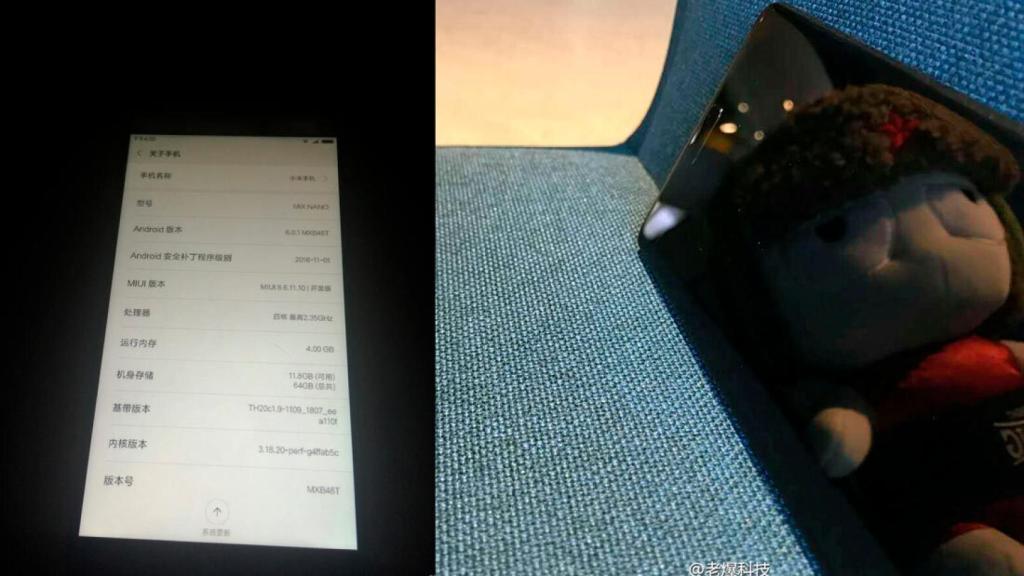 ¿Pero esto que és? Un Xiaomi MI Mix en versión nano pillado in fraganti