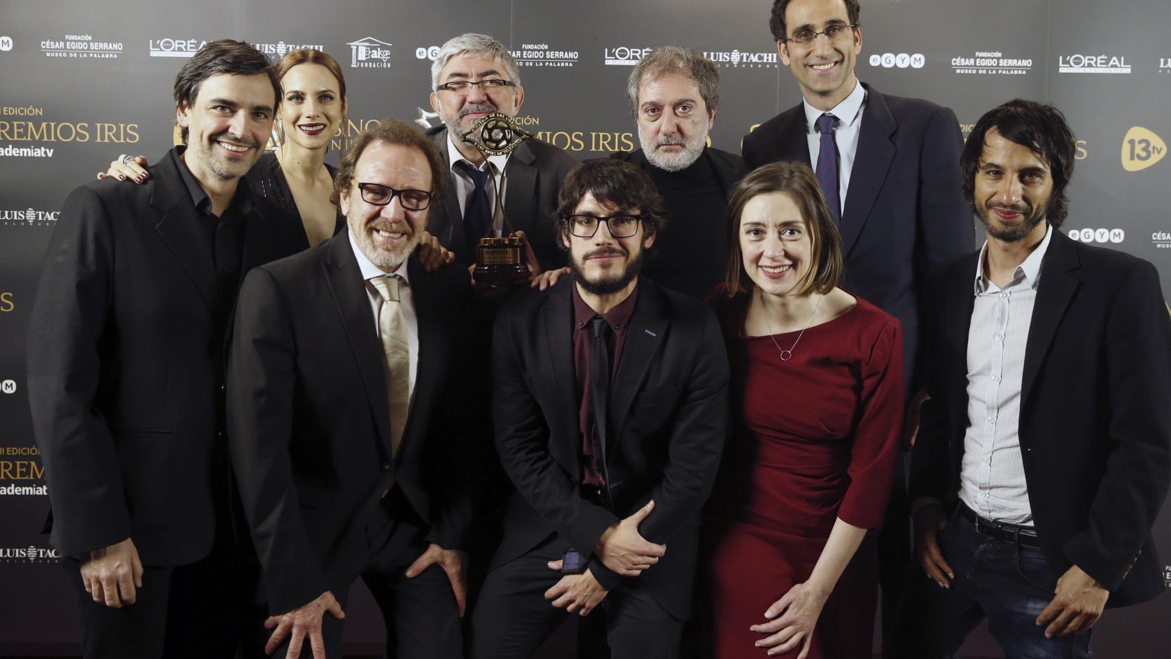 'El Ministerio del Tiempo' se corona en los Premios Iris de la Televisión
