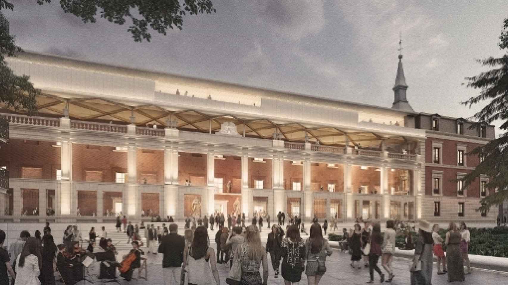 Image: Norman Foster y Carlos Rubio rehabilitarán el Salón de Reinos del Museo del Prado