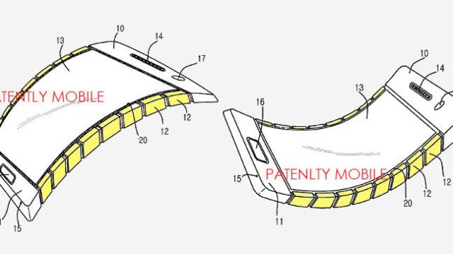 Tendrás un móvil con la pantalla flexible, Samsung consigue la patente