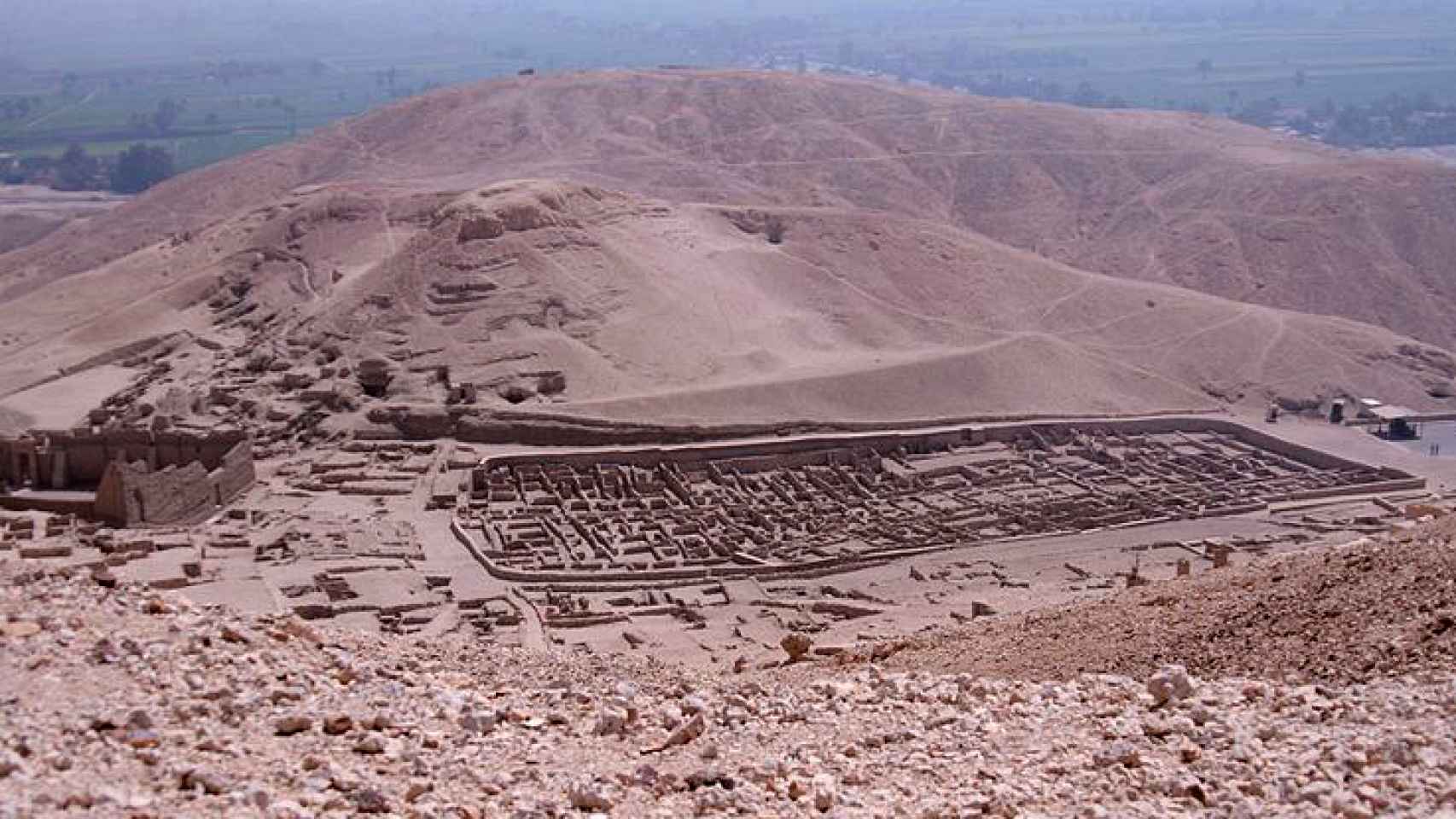 Excavación de Deir el-Medina.