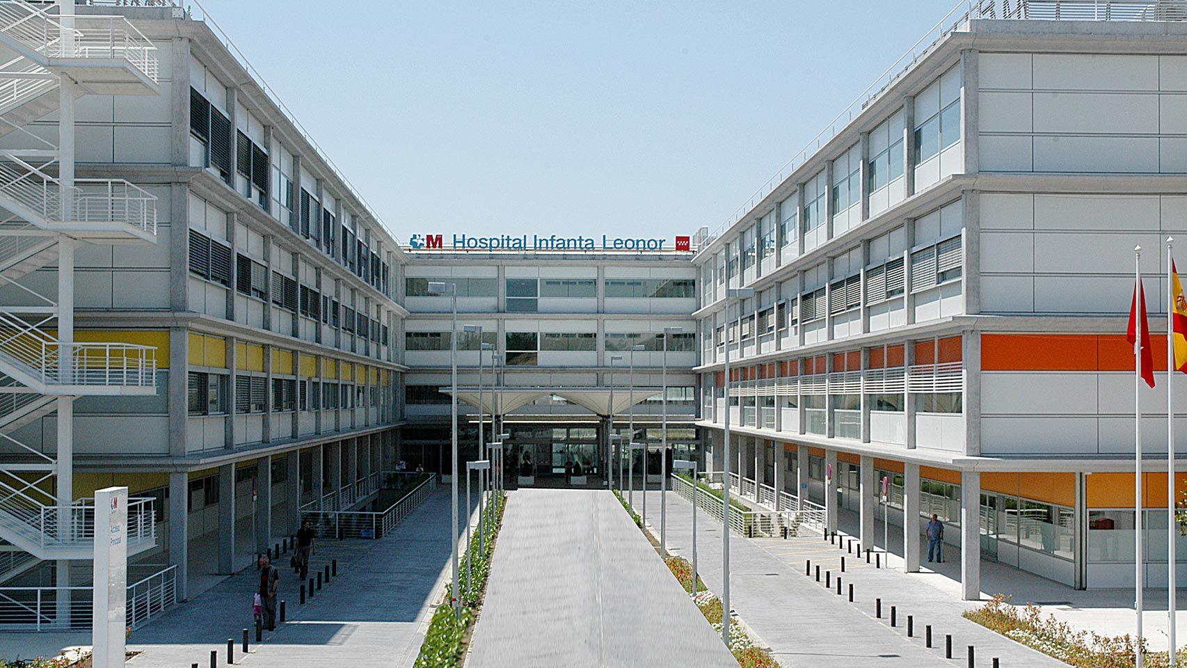 Fachada del Hospital Infanta Leonor.