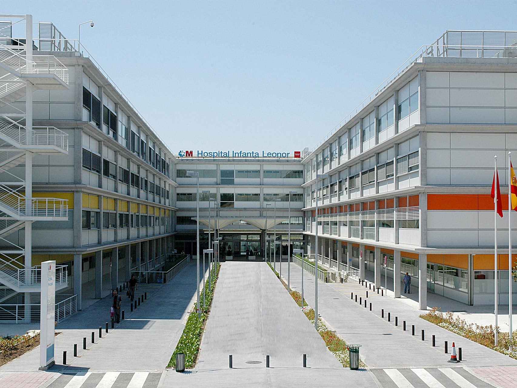 El hospital Infanta Leonor, de Madrid.