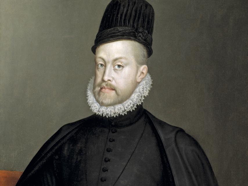 Retrato de Felipe II, por Sofonisba Anguissola (1565).