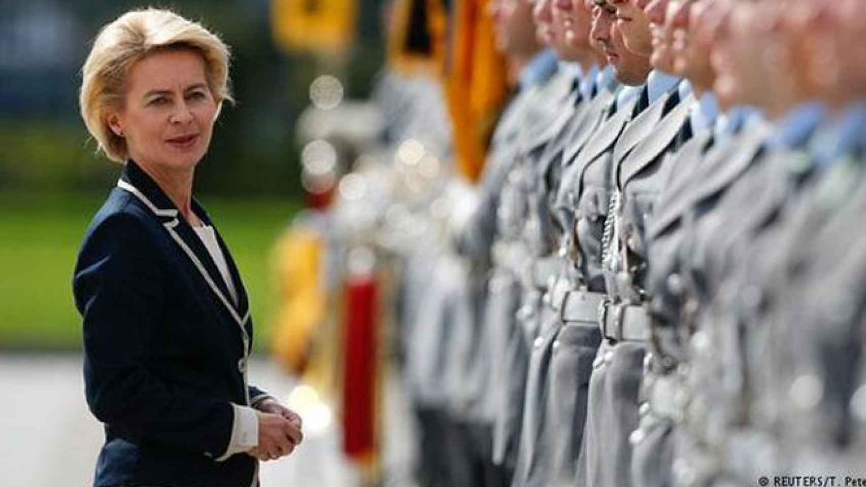 Ministra de Defensa alemana, Ursula von der Leyen.