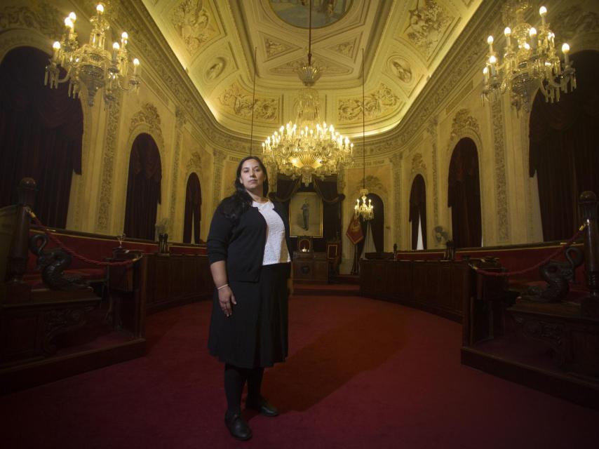 Ana Fernández, delegada de asuntos sociales del ayuntamiento de Cádiz.