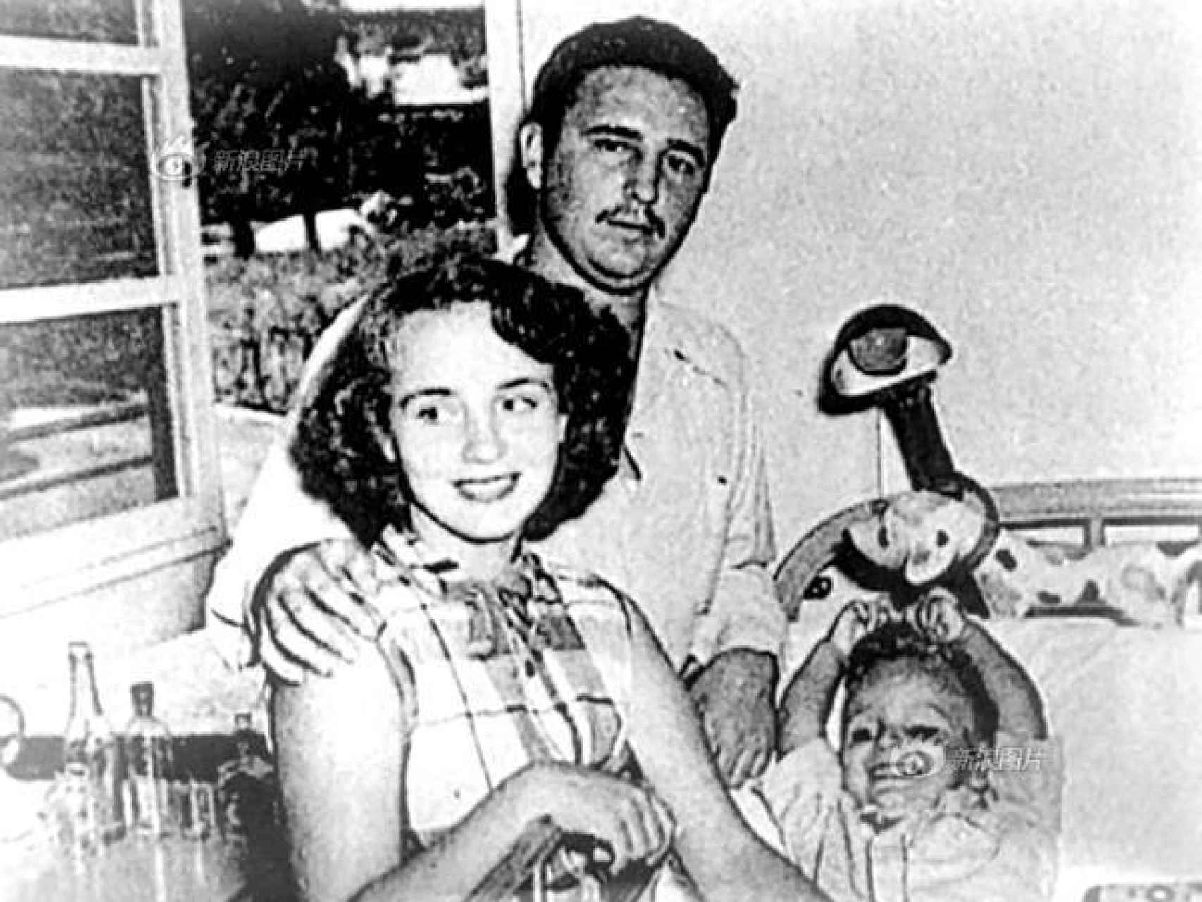 Mirta Díaz, Fidel y Fidelito, el primogénito oficial del dictador