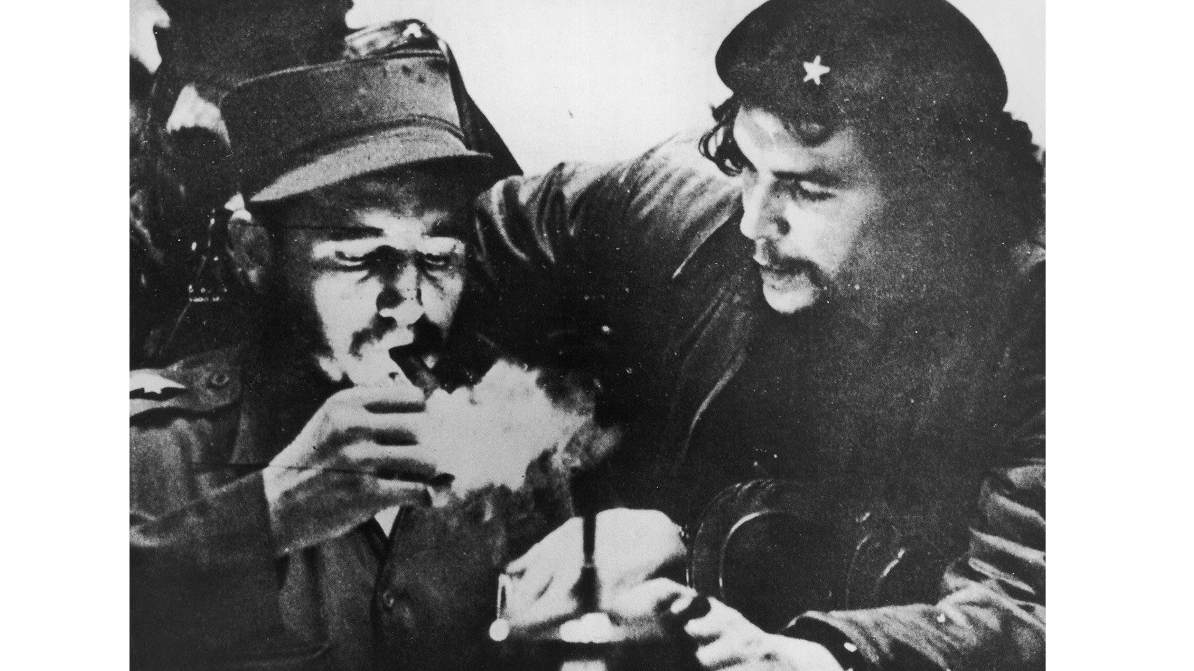 Castro y El Che.