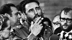 Imagen histórica de Fidel Castro.