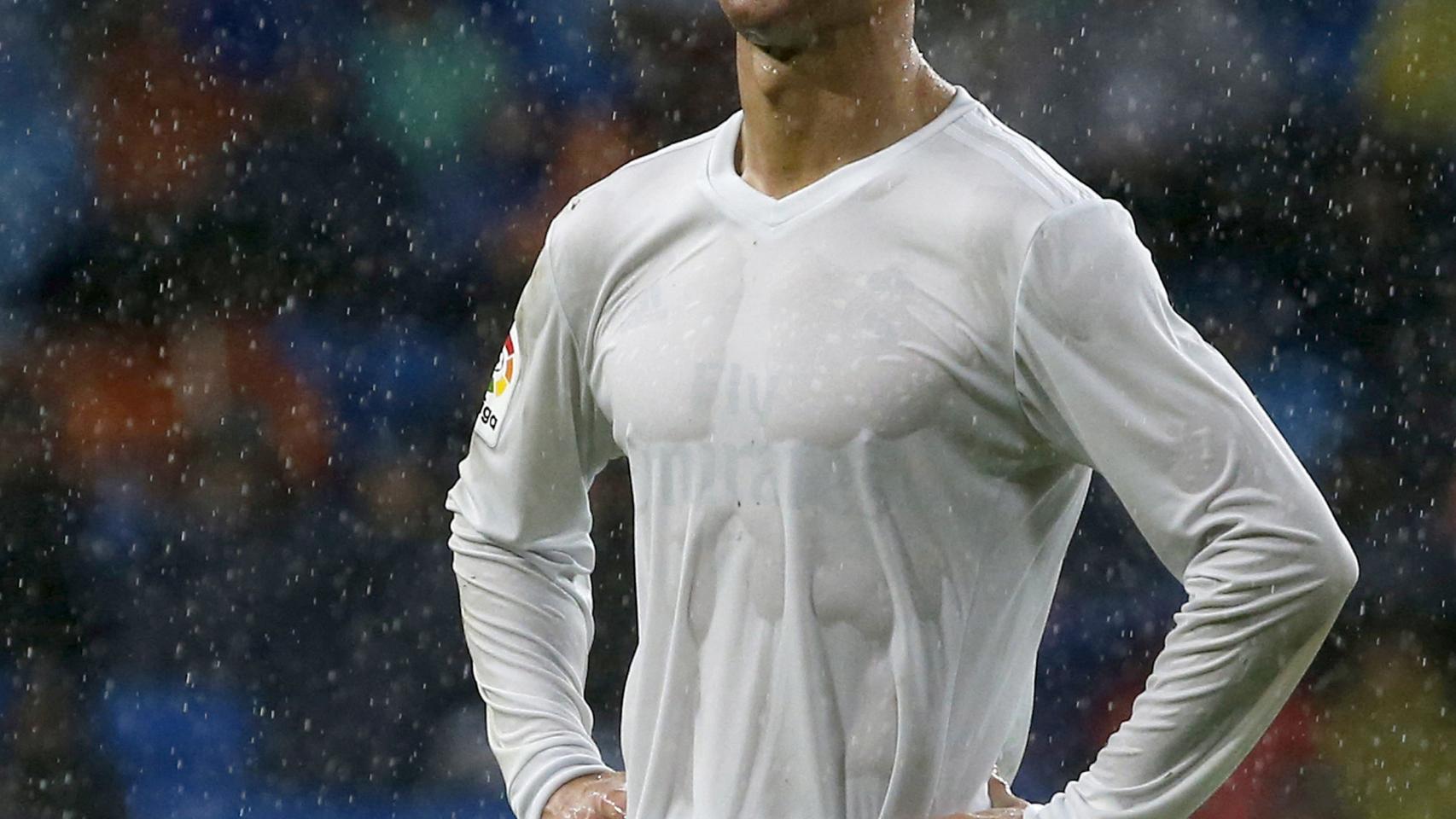 Cristiano Ronaldo durante el reciente encuentro ante el Sporting de Gijón.