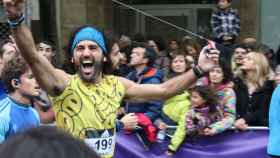 'Maraton Man': cazador de sonrisas gastando zapatillas