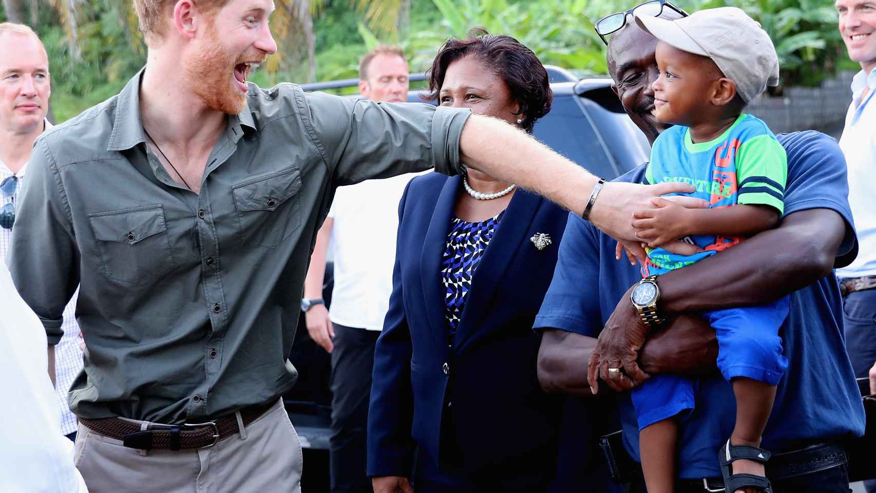 El príncipe Harry, este fin de semana en un viaje oficial por el Caribe.