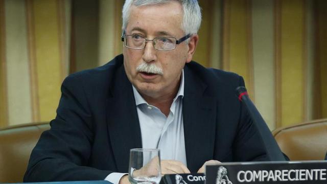 El secretario general de CCOO, Ignacio Fernández Toxo