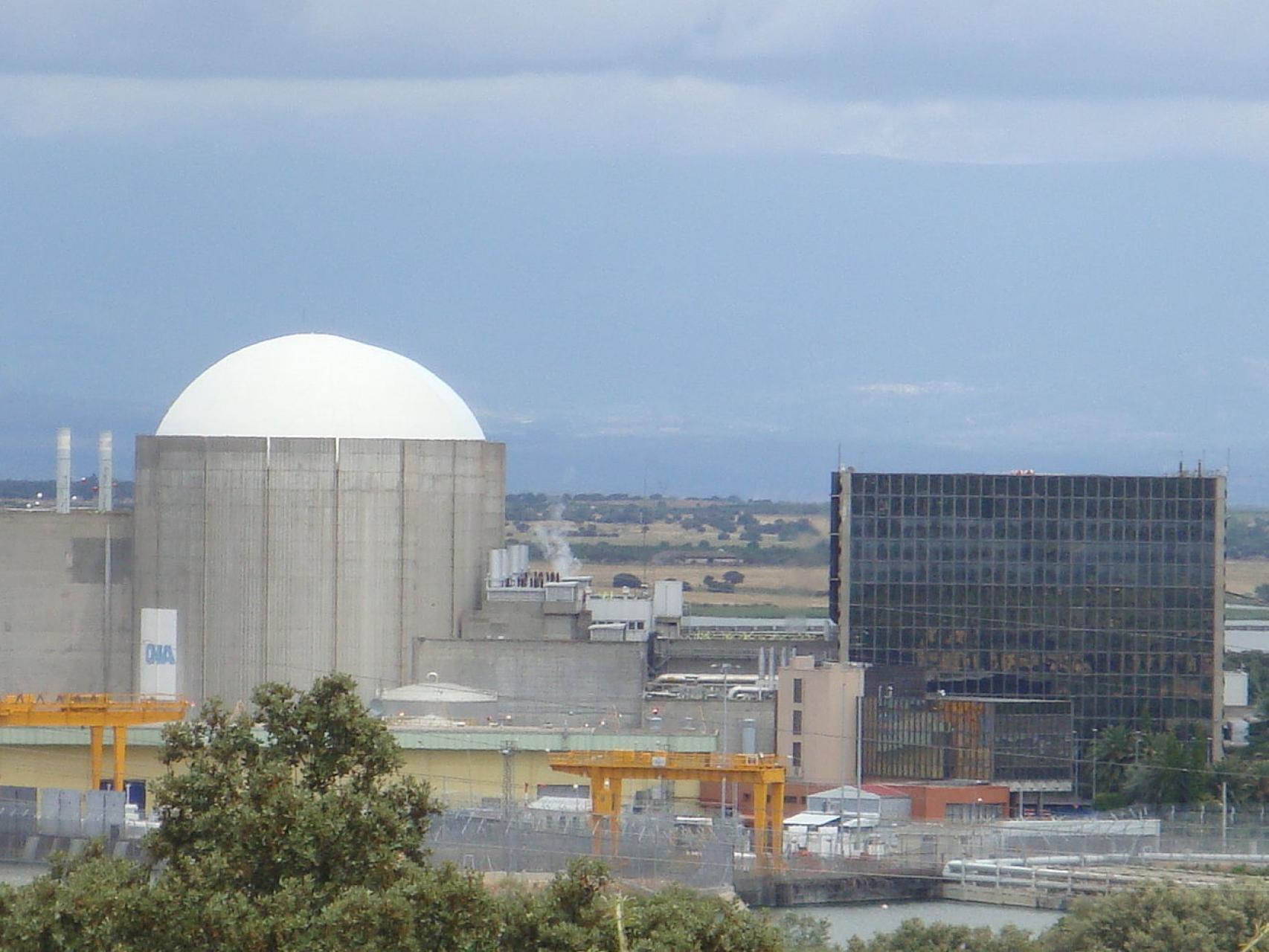La central nuclear de Almaraz, en Cáceres.
