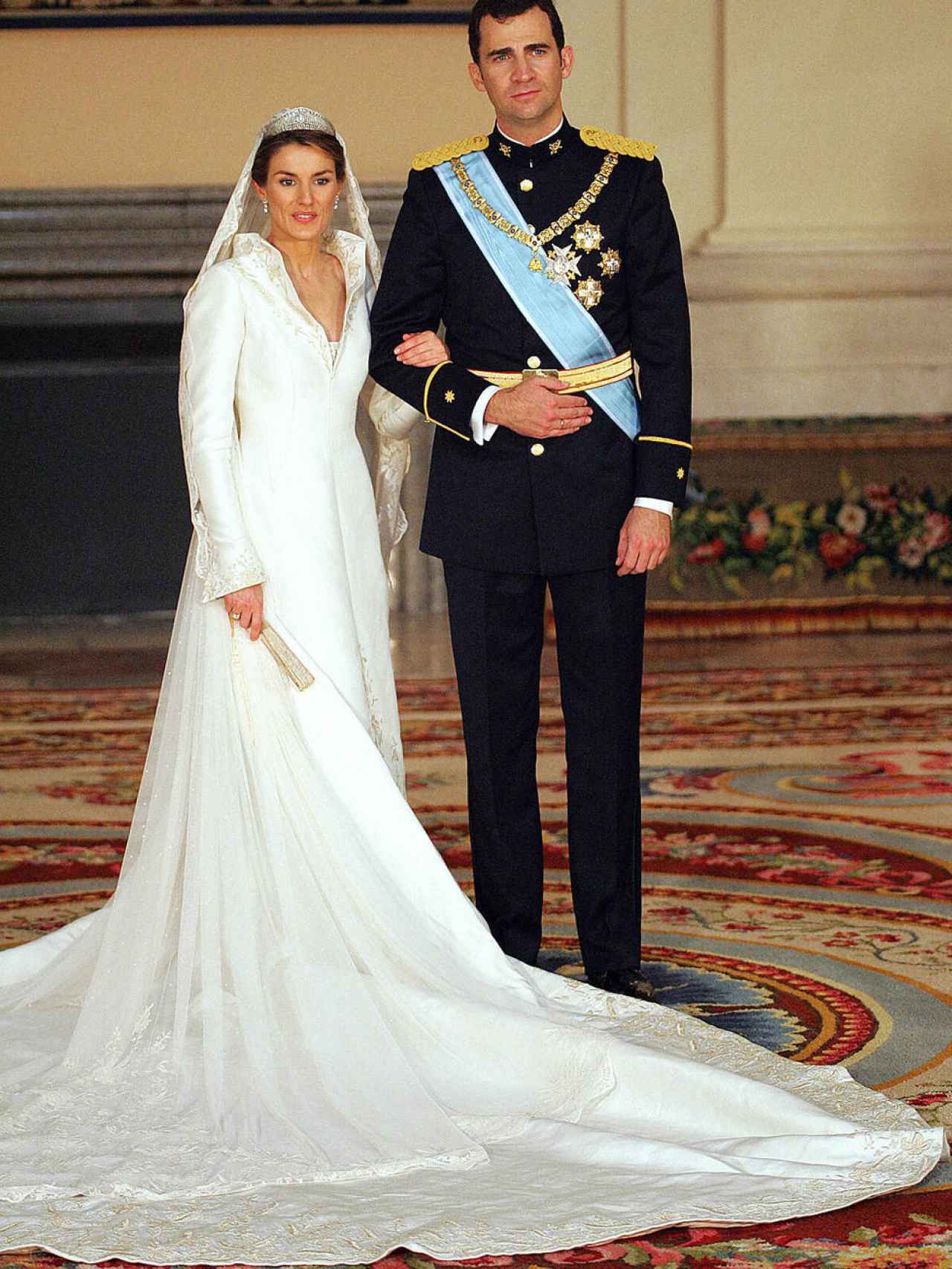 Boda Felipe VI y Letizia en 2004