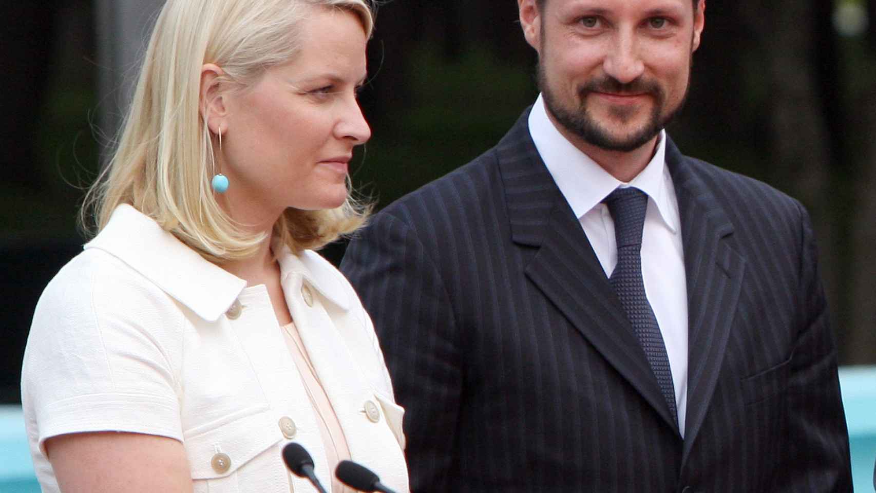 Haakon y Mette Marit, durante su viaje a México en 2009.