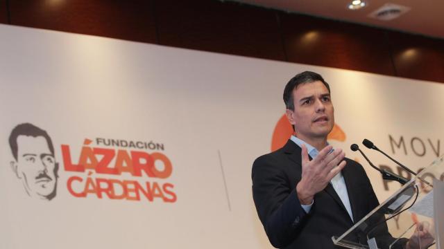 Sánchez, este martes en México, donde participó en un encuentro sobre la socialdemocracia.