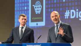 Los comisarios Moscovici y Ansip presentan las nuevas reglas del IVA para el comercio electrónico