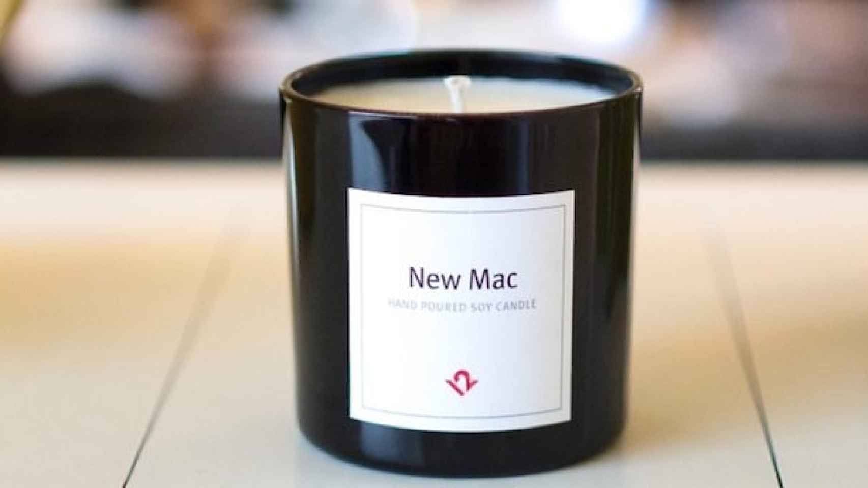 Vela con olor a Mac Nuevo, New Mac Aroma.