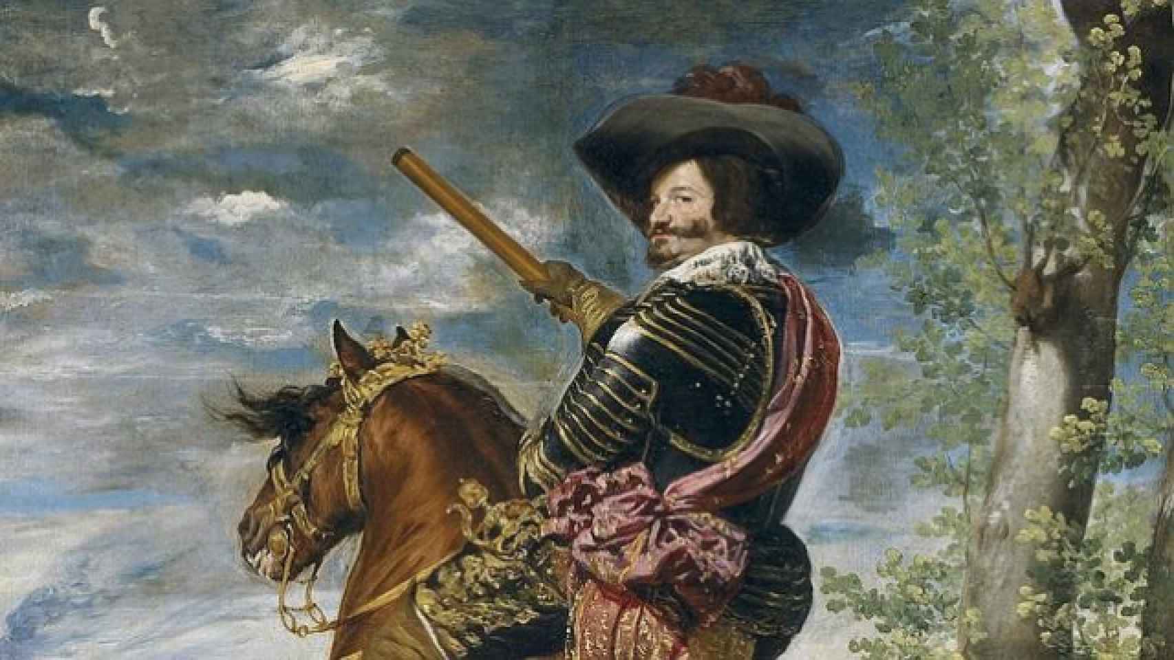 Retrato del conde-duque de Olivares realizado por Velázquez.