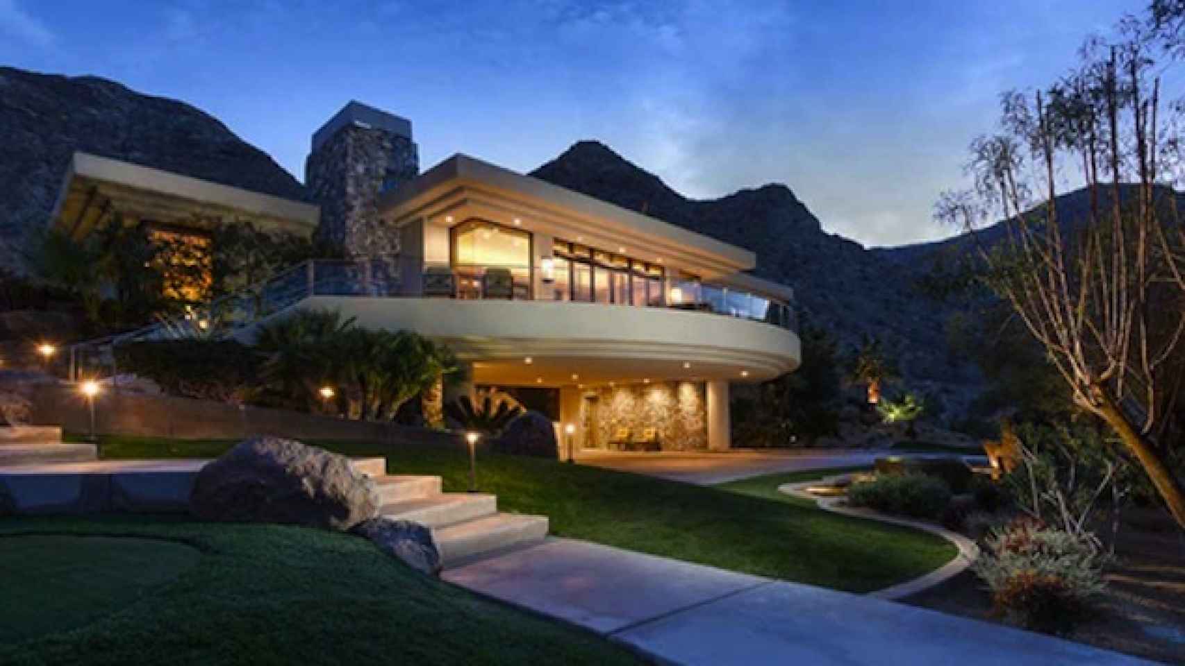 Casa que habría adquirido Obama en Rancho Mirage (California)