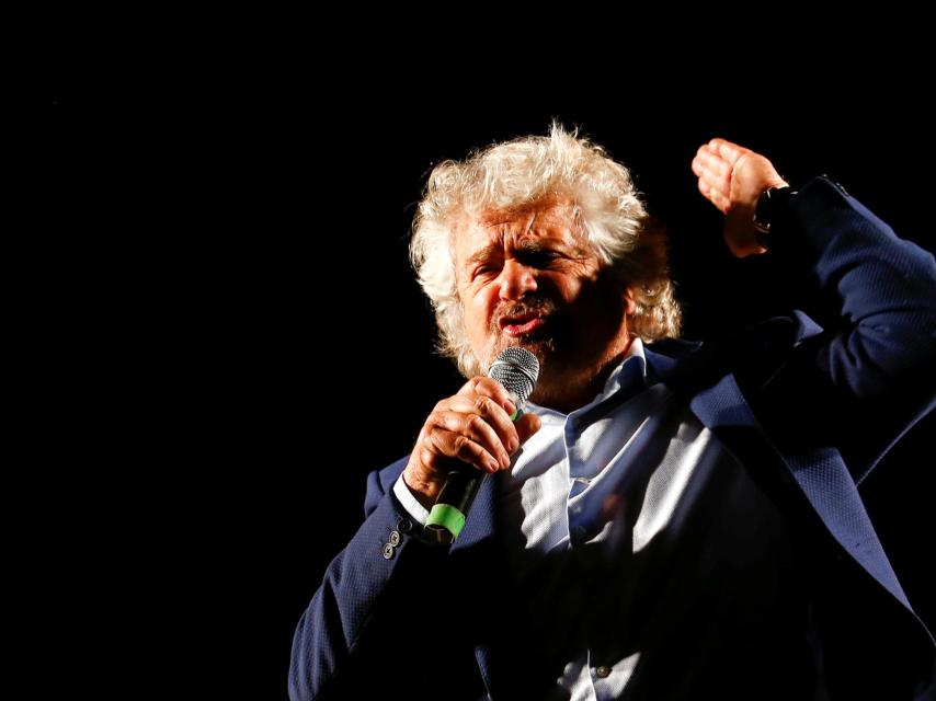 Beppe Grillo apoyó el 'brexit' y ha pedido un referéndum sobre el euro