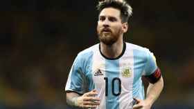 Leo Messi, durante el partido de Argentina en Brasil el pasado 10 de noviembre.