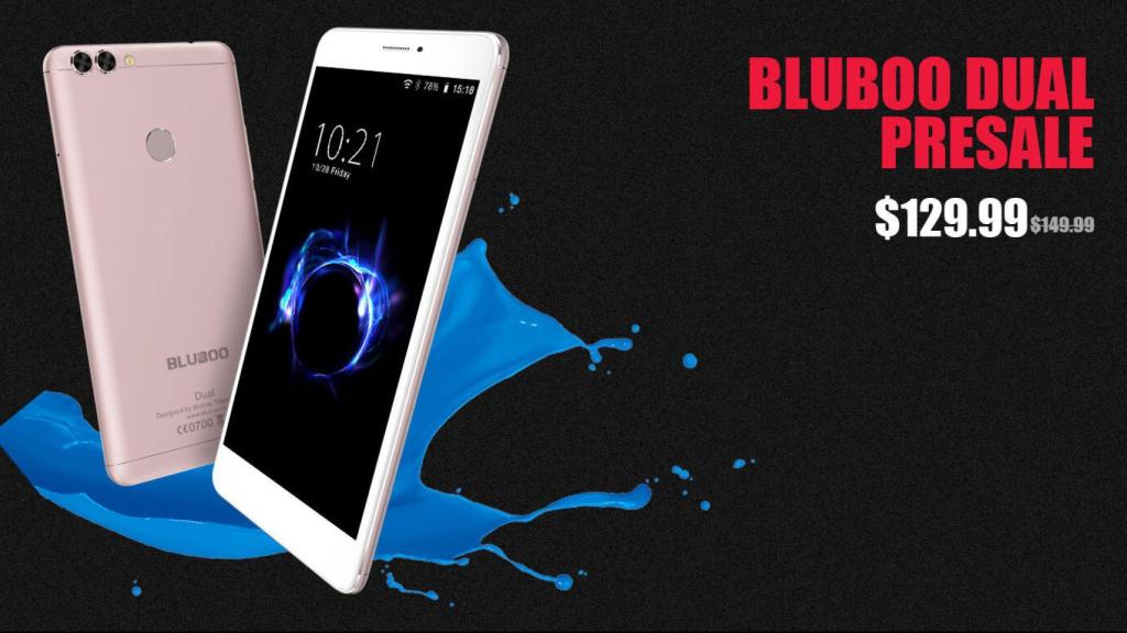 BLUBOO Dual, el doble cámara más barato