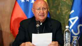 El representante del Vaticano para el diálogo en Venezuela, Claudio María Celli.