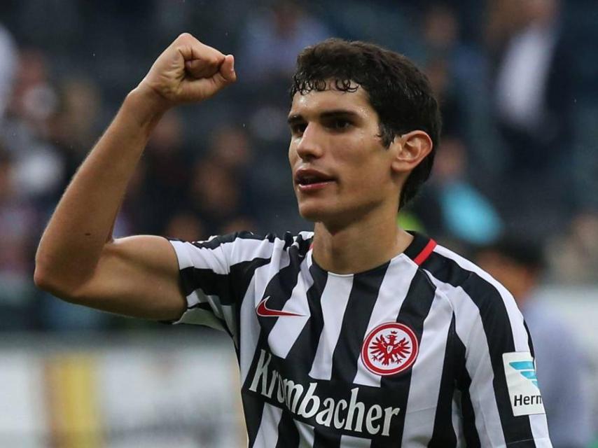 Jesús Vallejo, jugador del Eintracht de Frankfurt cedido por el Madrid.