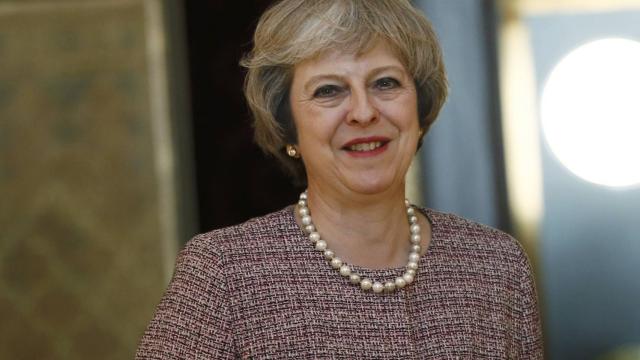 La primera ministra británica, Theresa May.