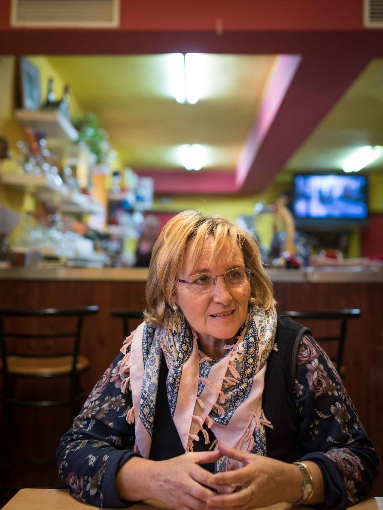Rosa Pons, exalcaldesa de Sodeto, pueblo donde tocó El Gordo de la Lotería en el año 2011.
