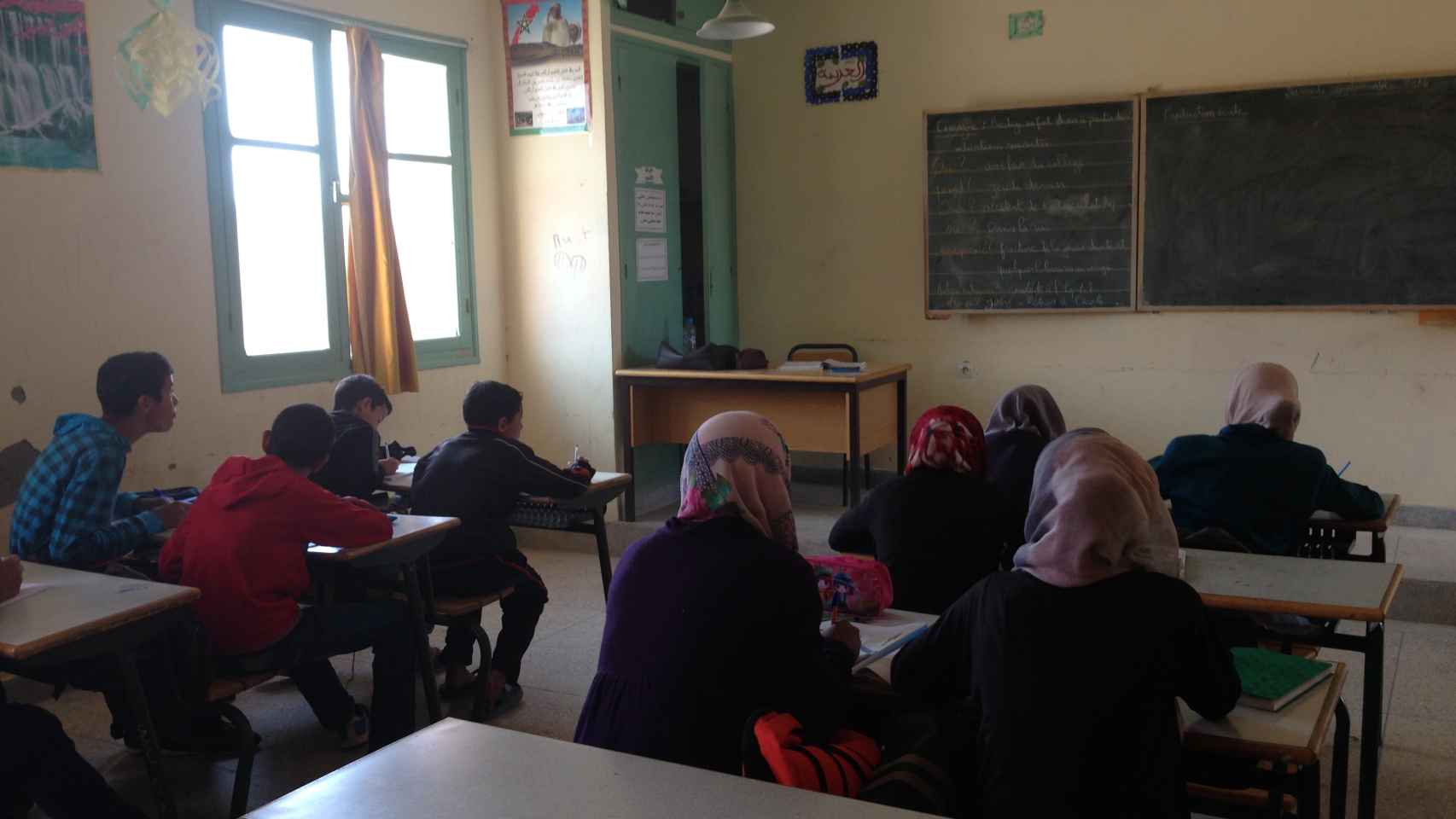 Un colegio del sur de Marruecos.