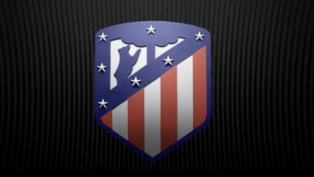 Nuevo escudo del Atlético de Madrid.