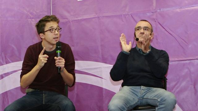 Errejón e Yllanes, juntos el pasado fin de semana.