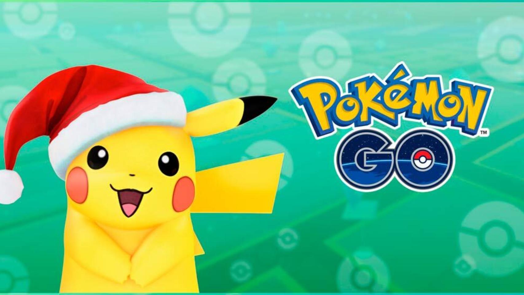 Pokémon GO se actualiza con bebés Pokémon y Pikachu de Papá Noel