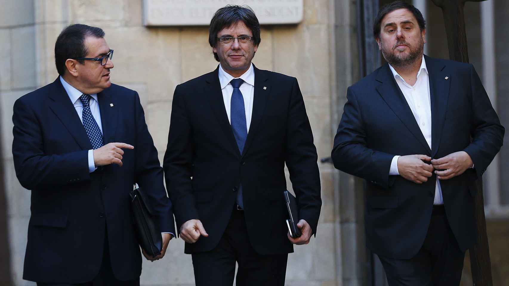 Jordi Jané, Puigdemont y Carles Puigdemont.