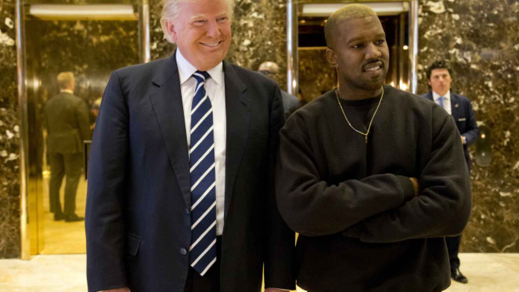 Kanye West y Donald Trump