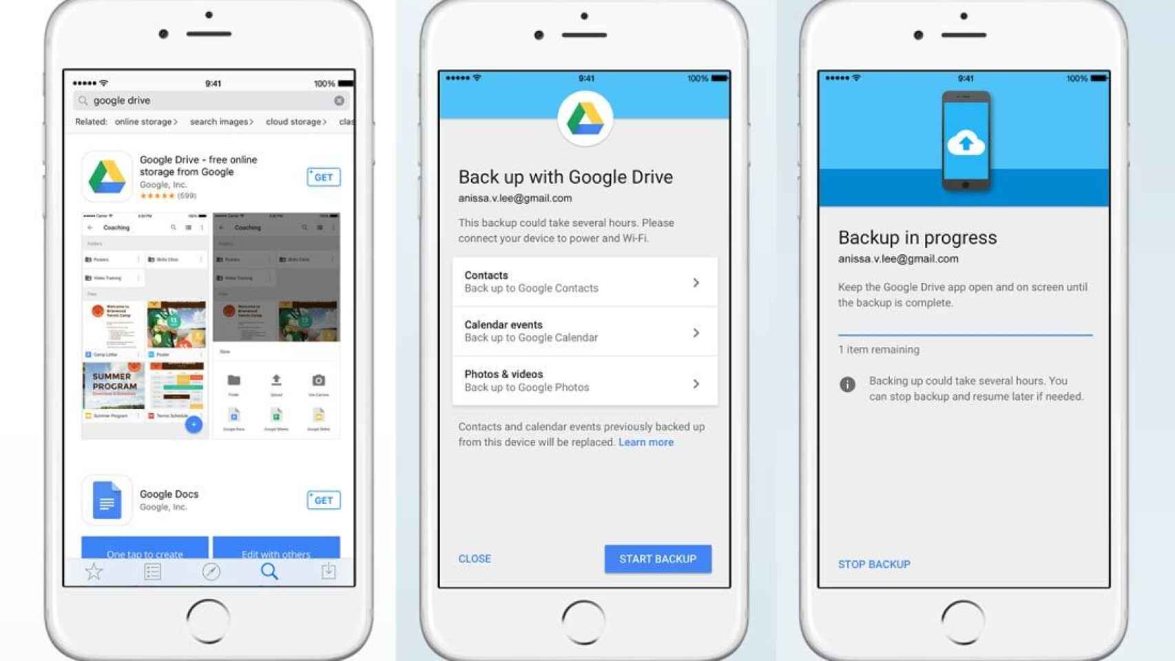 Pasar de iPhone a Android es más fácil gracias a Google Drive